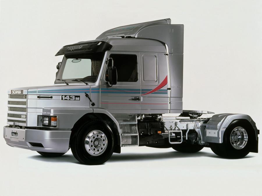  Scania T143M 500 4x2 Topline 1991 года  (фото 1 из 3)